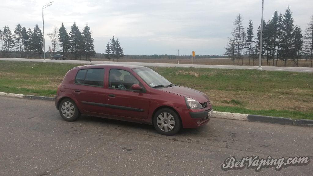Наша Реношка, с которой мы свыклись и к которой привыкли во время поездки.