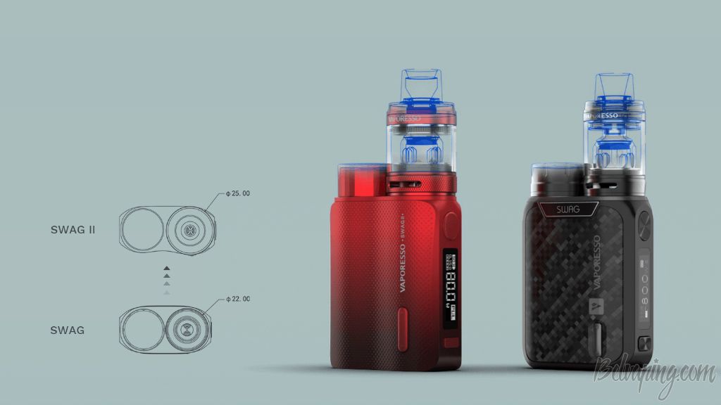 Vaporesso Swag 2 посадка атомайзеров.jpg